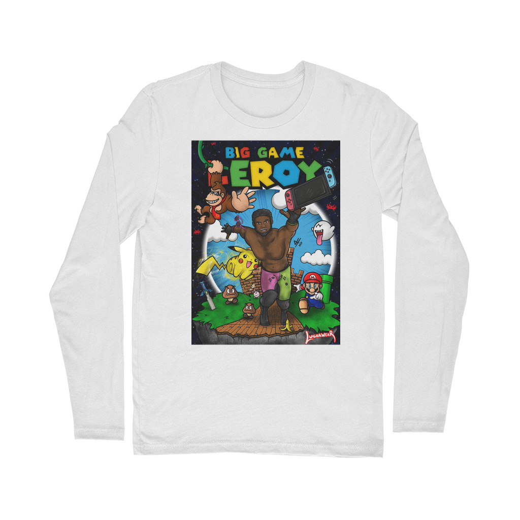 Get your game on! (USA) "Leroy Green" Unisex Long Sleeve Tee