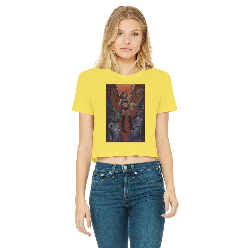 Vita Vonstarr (USA) "Killerr" Women's Wear Crop Top