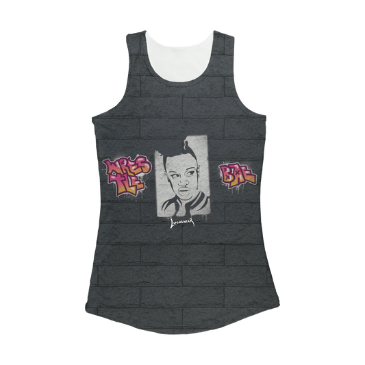 Vanity (USA) "Graffiti Portrait" Women's Activewear Tank Top