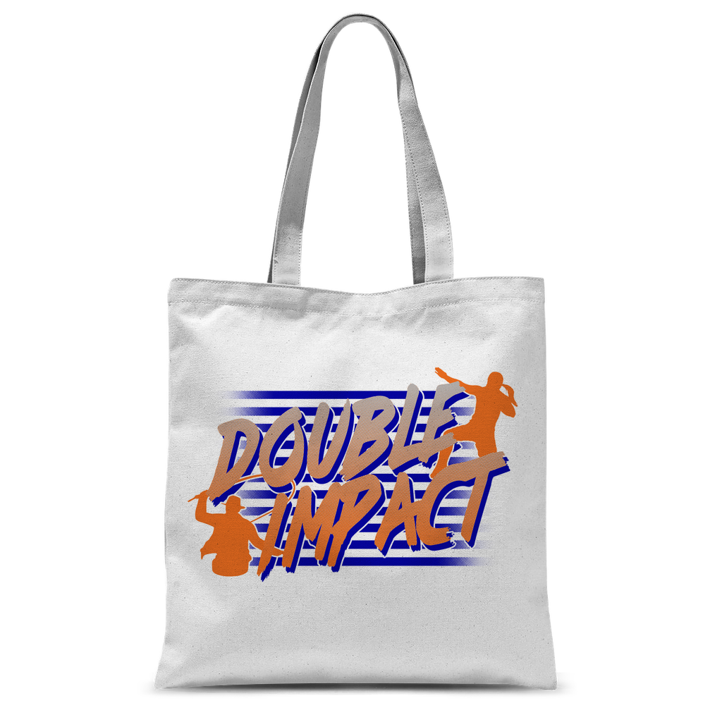 Double Impact (USA) "Logo" Tote Bag