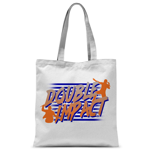 Double Impact (USA) "Logo" Tote Bag