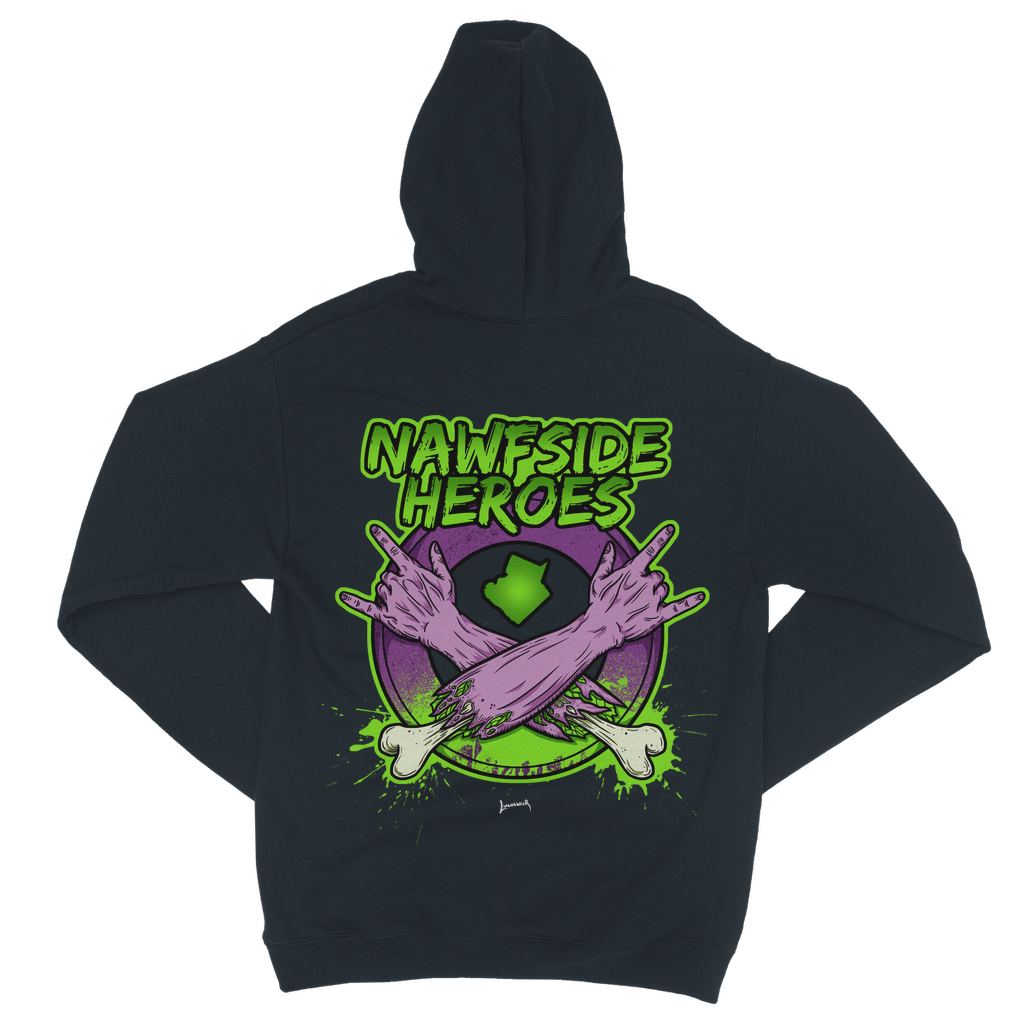 Nawfside Heroes (USA) "Coat of Arms" Zip Hoodie