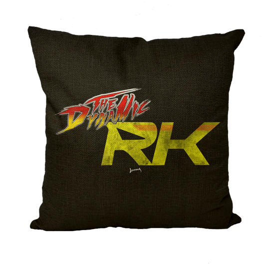 Rook Kelly (USA) "Street Fighter" Throw Pillow with Insert