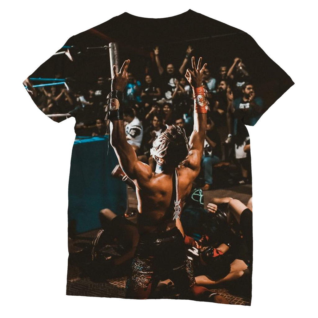 ZENSHI (USA) "Double Moonsault" Women's T-Shirt