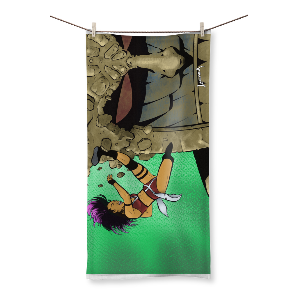 Zeda Zhang (USA) "Kick" Home and Beach Towel