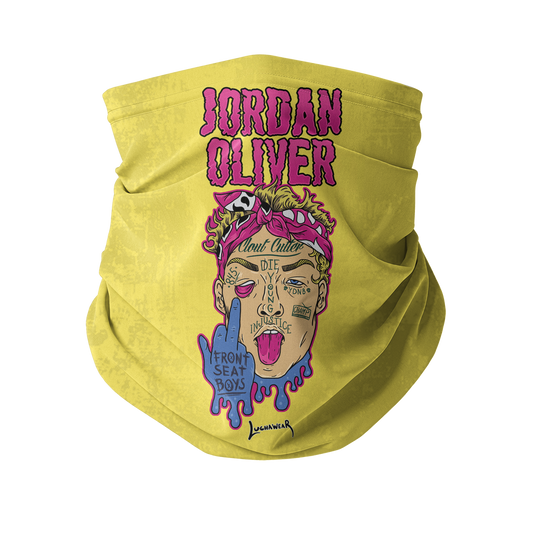 Jordan Oliver (USA) "Clout Man" Neck Gaiter