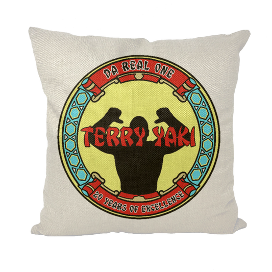 Terry Yaki (USA) "Da Real One" Throw Pillow
