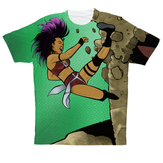 Zeda Zhang (USA) "Kick" Unisex Activewear Tee