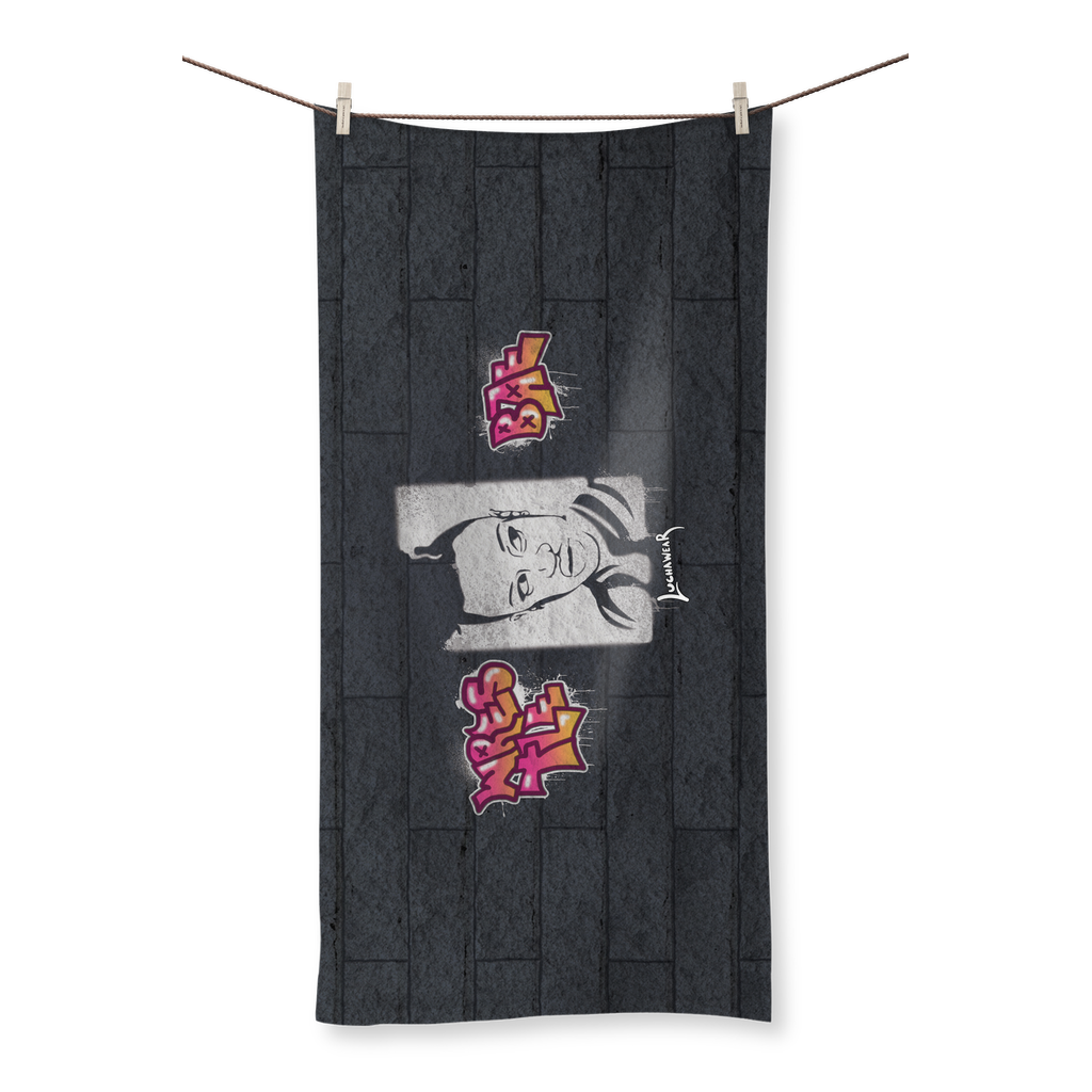 Vanity (USA) "Graffiti Portrait" Home and Beach Towel