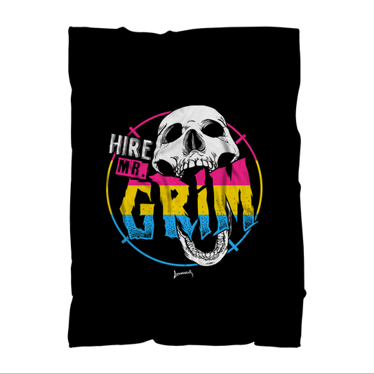 Mr Grim (USA) "Grim and Proud" Throw Blanket