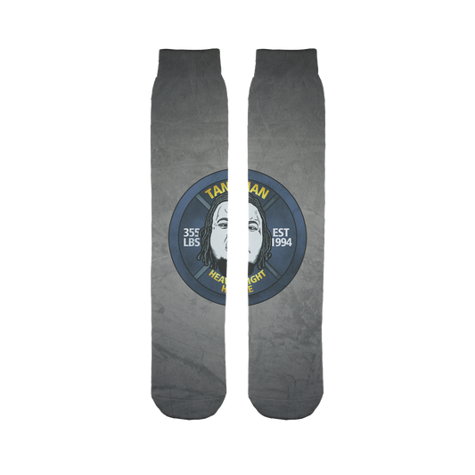 Calvin Tankman (USA) "Heavyweight Hustle" Tube Socks
