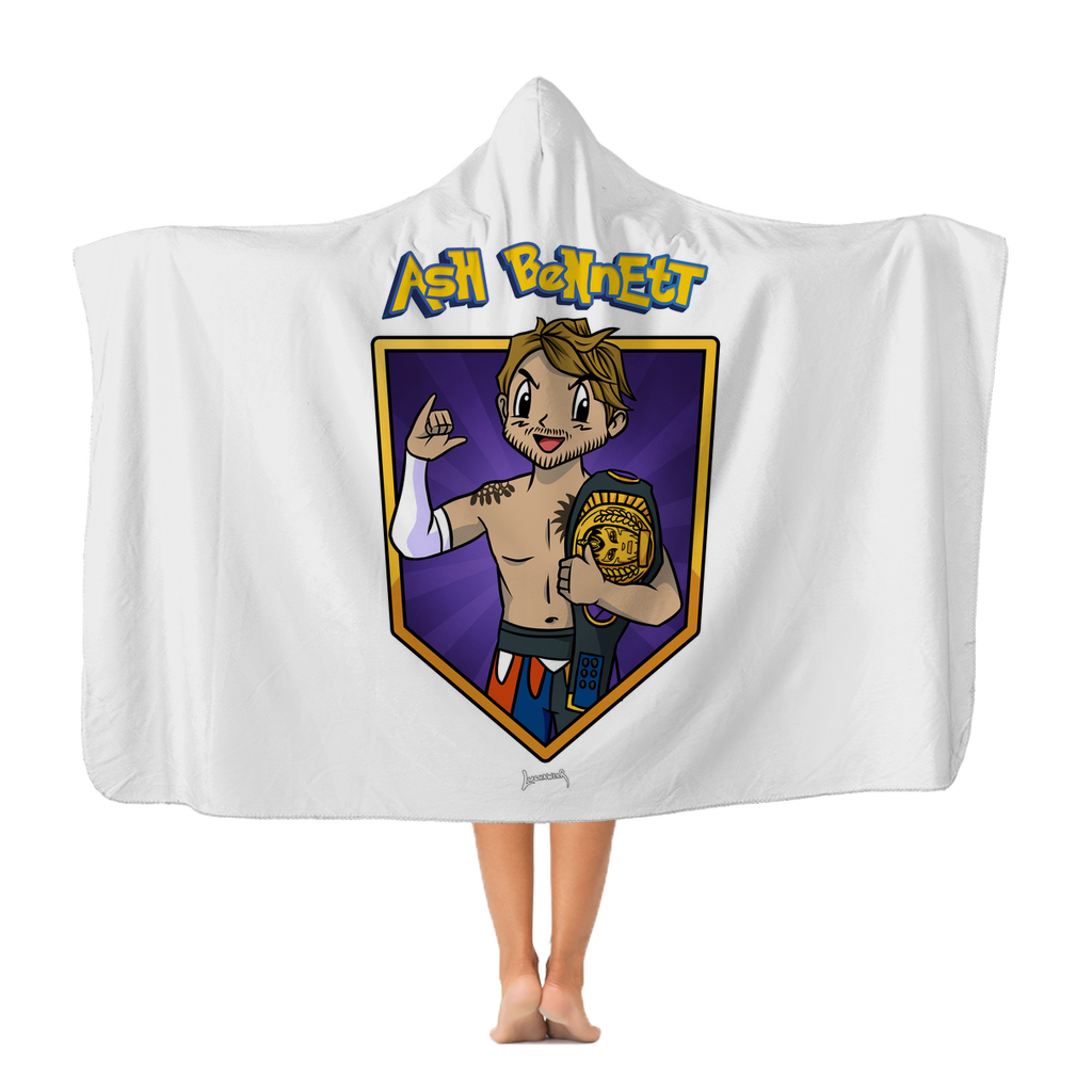 Ash Bennett (USA) "Champ" Hooded Blanket