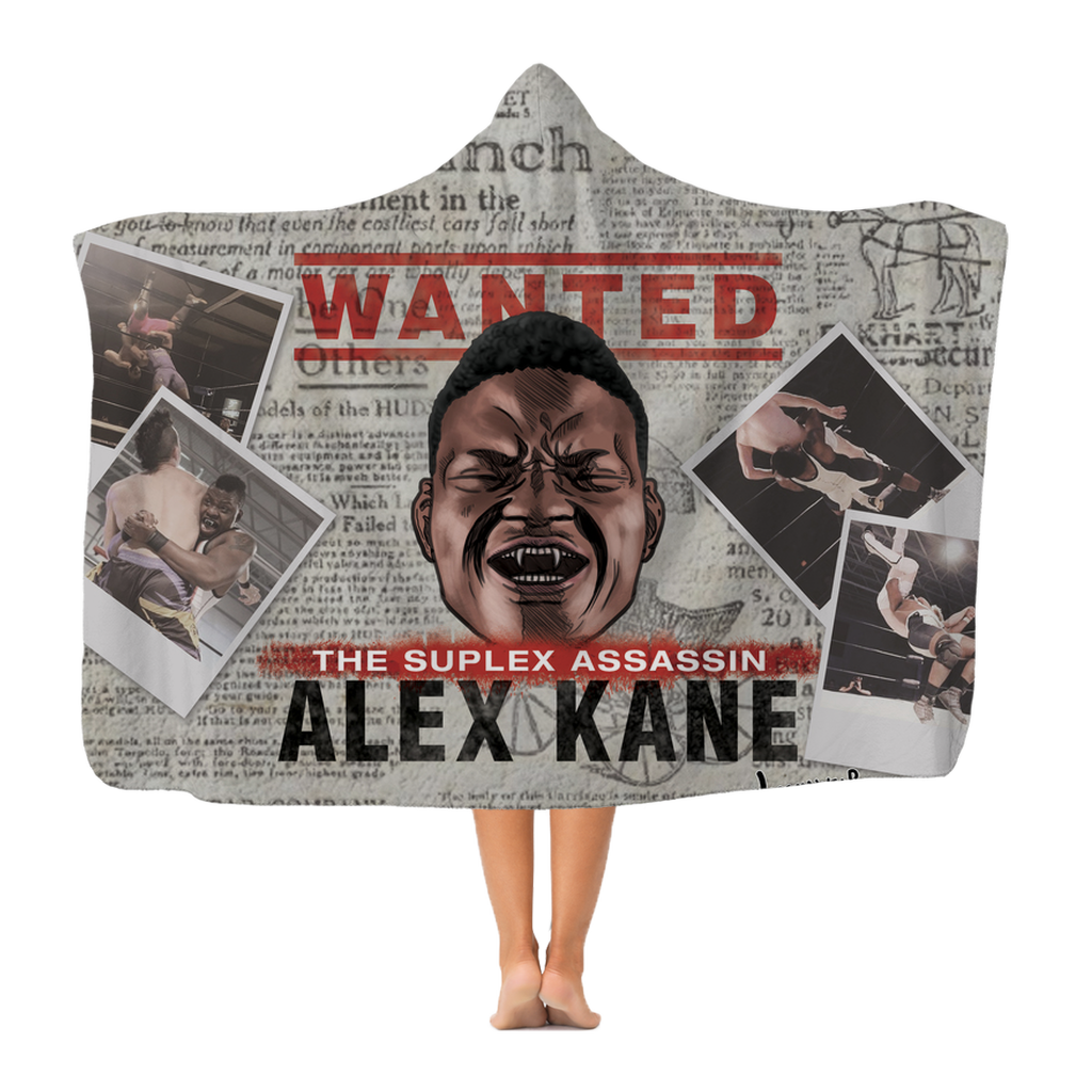 Alex Kane (USA) Wanted Hooded Blanket