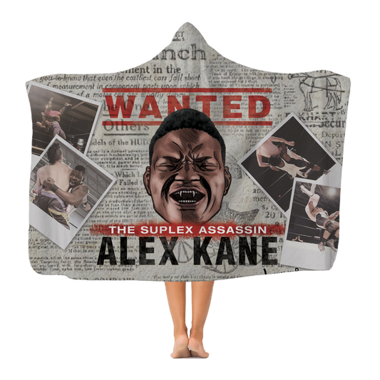 Alex Kane (USA) Wanted Hooded Blanket