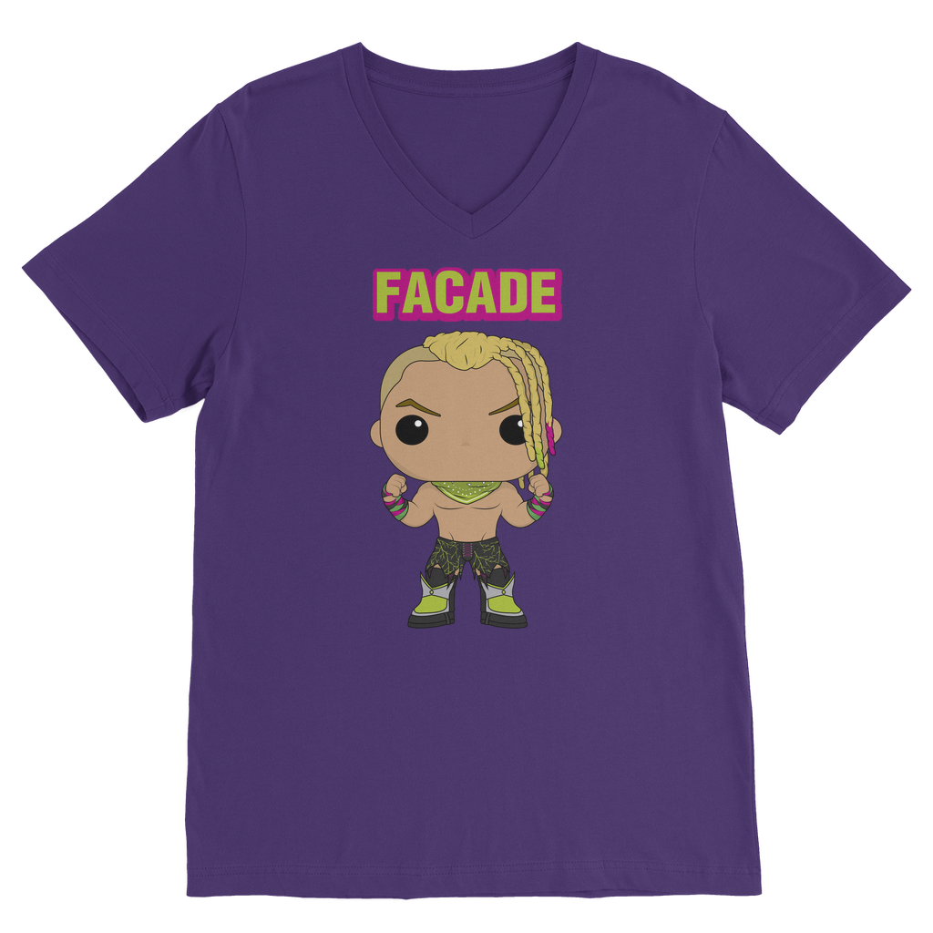 Facade (USA) "Lil Facade" V Neck Tee