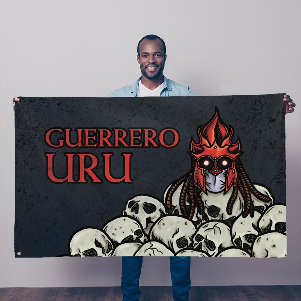 Guerrero Uru (BOL) "Skulls" Flag