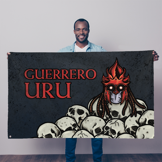 Guerrero Uru (BOL) "Skulls" Flag