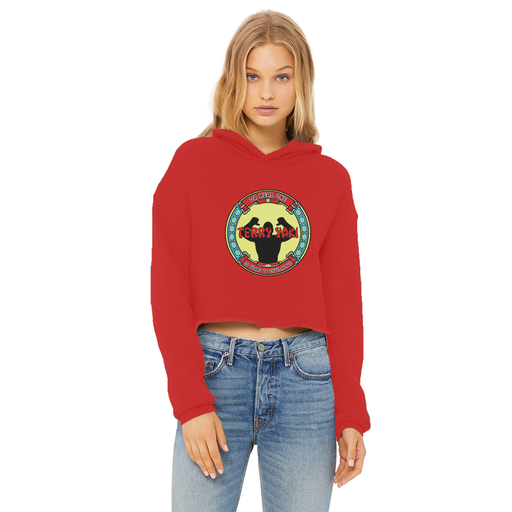Terry Yaki (USA) "Da Real One" Women's Wear Crop Top Hoodie