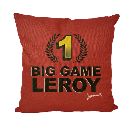 Leroy Green (USA) "Number One" Throw Pillow
