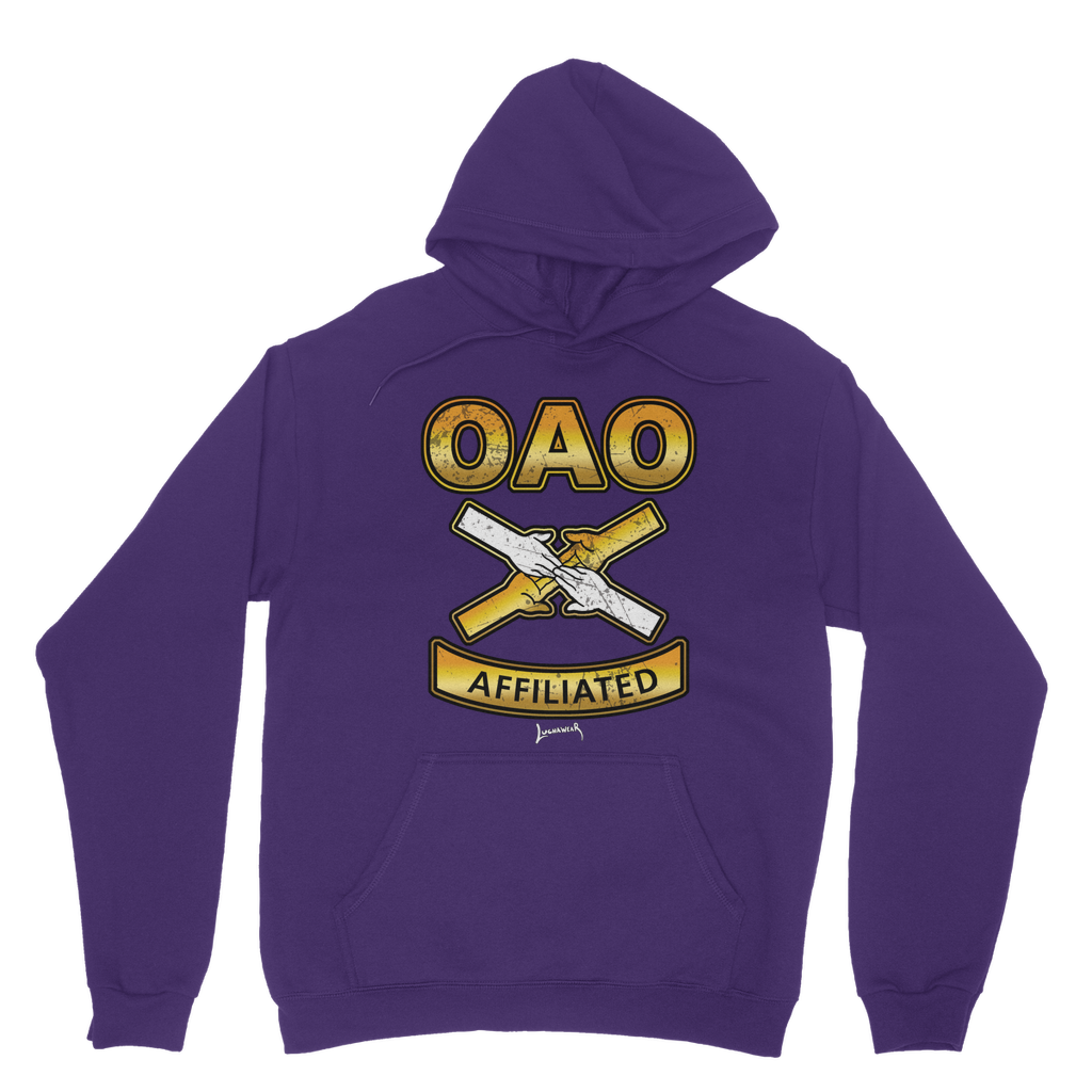 Over All Obstacles (USA) "Coat of Arms" Pullover Hoodie