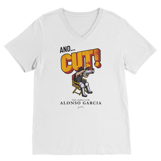 Alonso Garcia (USA) "The Director" V Neck Tee