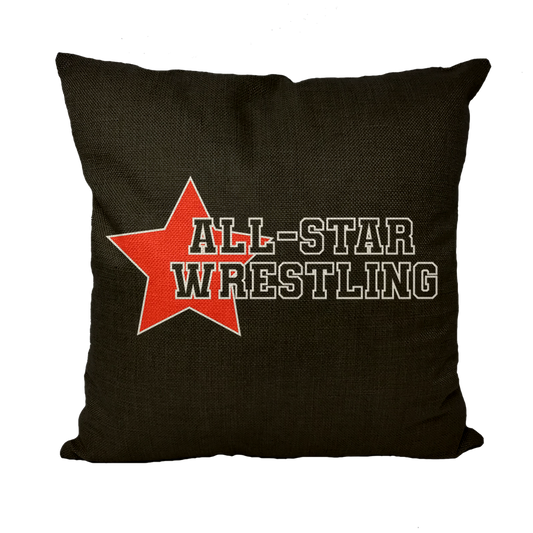 All Star (USA) "All Star Wrestling" Throw Pillow with Insert