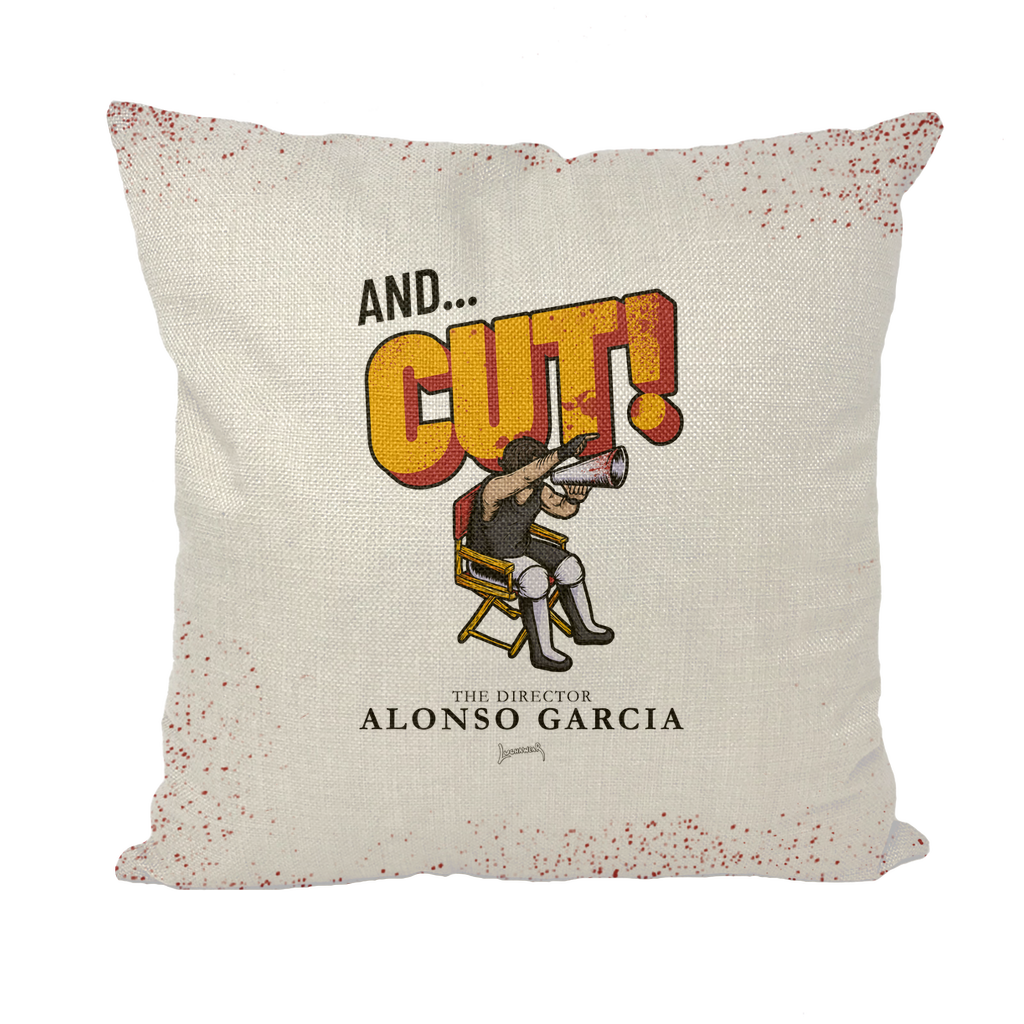Alonso Garcia (USA) "The Director" Throw Pillow with Insert