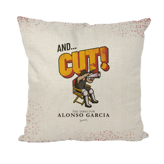 Alonso Garcia (USA) "The Director" Throw Pillow with Insert