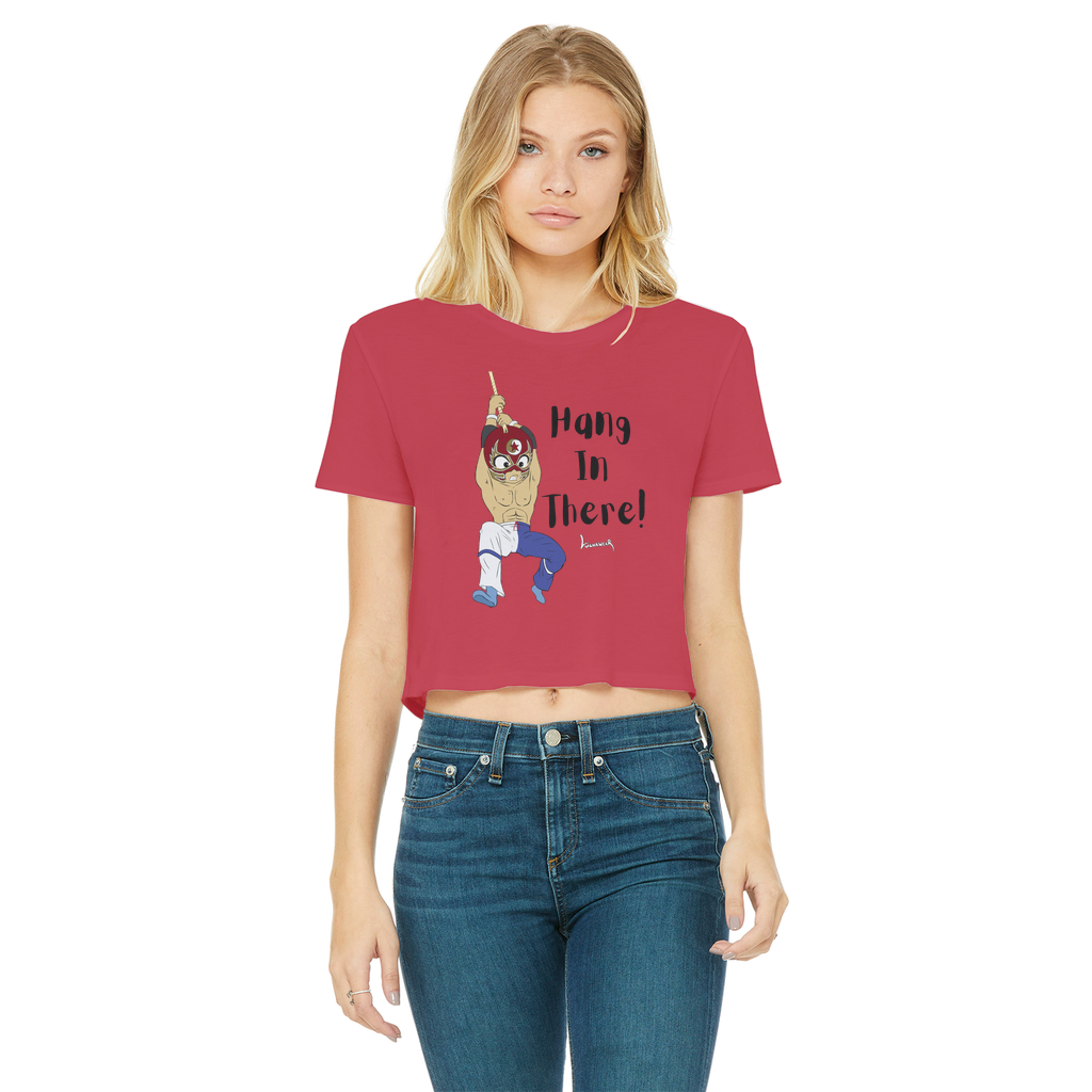Shynron (USA) "Hang in There" Women's Wear Crop Top