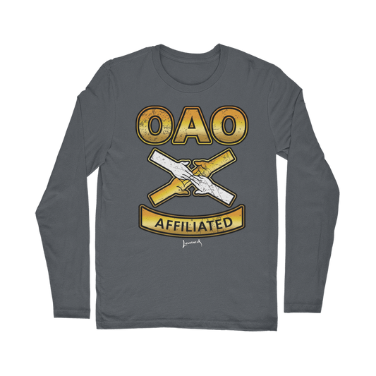Over All Obstacles (USA) "Coat of Arms" Unisex Long Sleeve Tee