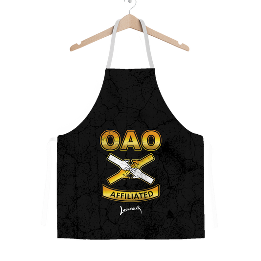 Over All Obstacles (USA) "Coat of Arms" Adult Apron