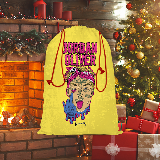 Jordan Oliver (USA) "Clout Man" Drawstring Bag