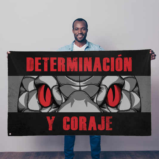Rocky Katari (BOL) "Determination & Courage" Flag