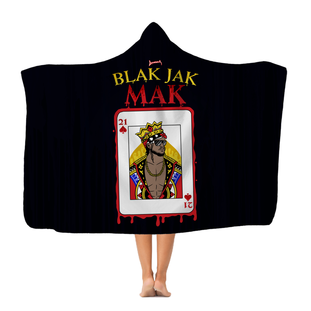 Blak Jak Mak (USA) "King" Hooded Blanket