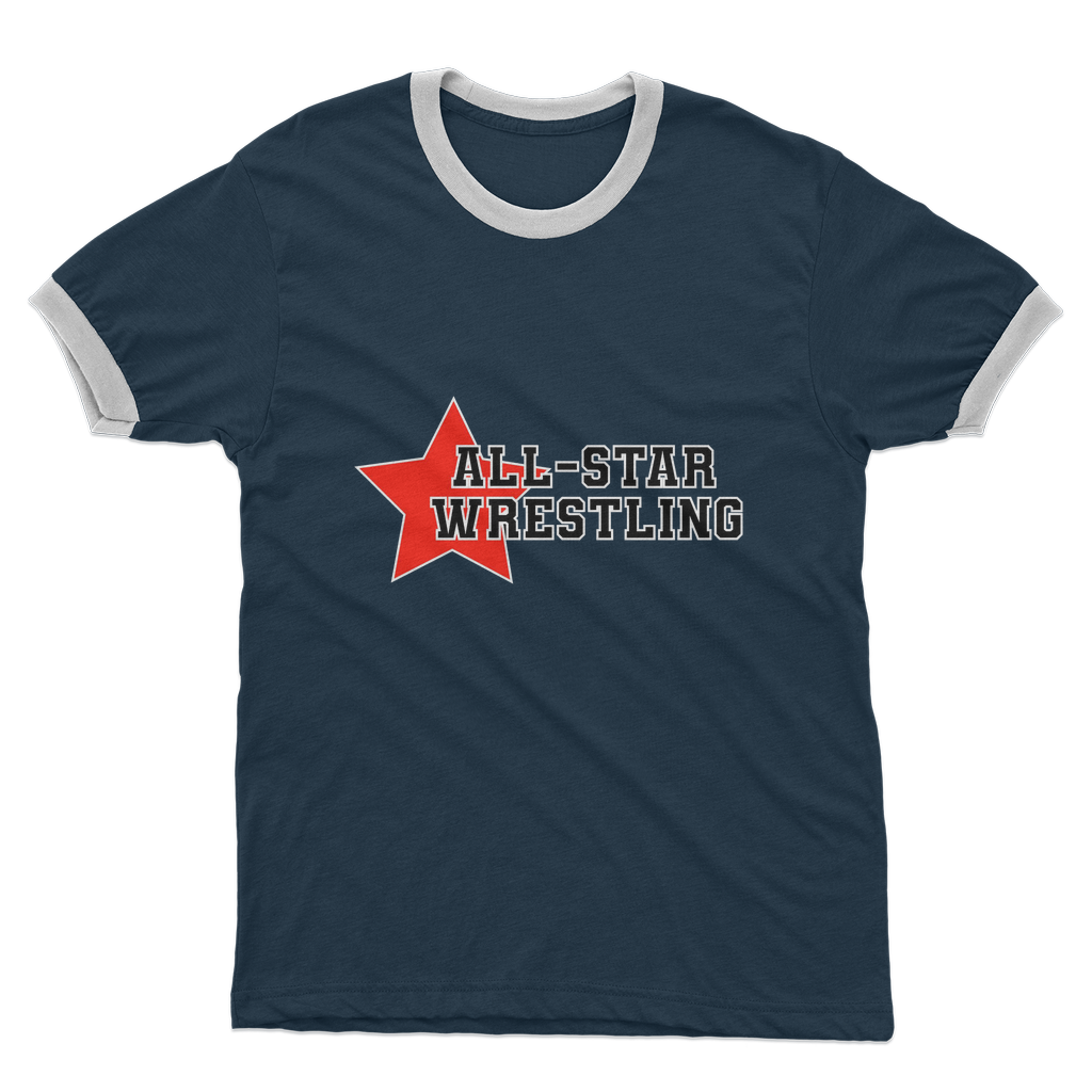 All Star (USA) "All Star Wrestling" Ringer Tee