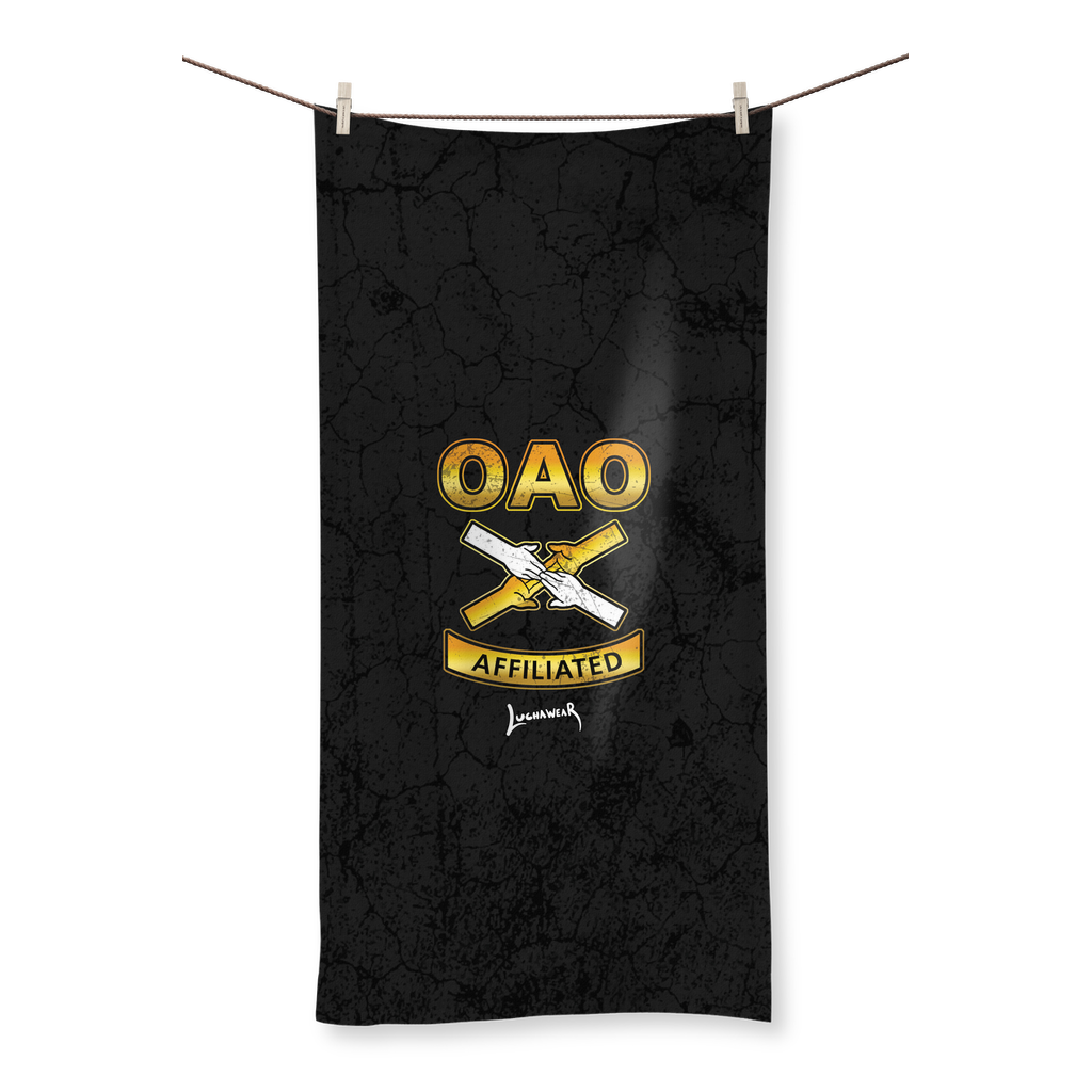 Over All Obstacles (USA) "Coat of Arms" Home and Beach Towel