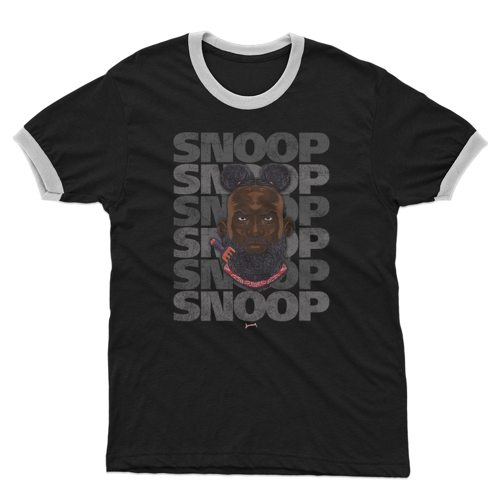 Snoop Strikes (USA) "SNOOP" Ringer Tee