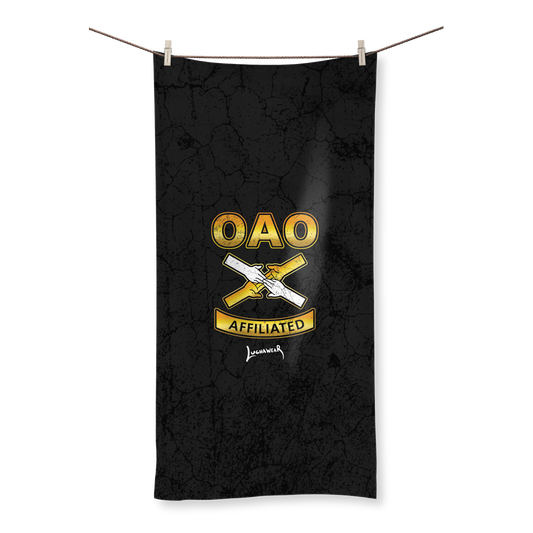 Over All Obstacles (USA) "Coat of Arms" Home and Beach Towel