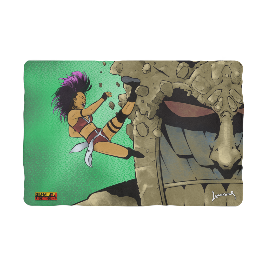 Zeda Zhang (USA) "Kick"  Pet Blanket