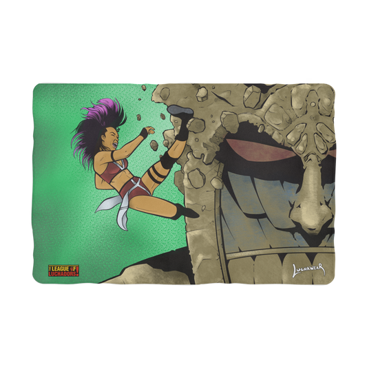 Zeda Zhang (USA) "Kick"  Pet Blanket