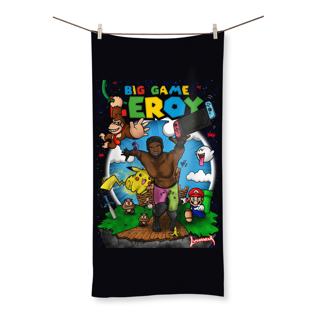 Get your game on! (USA) "Leroy Green" Home and Beach Towel