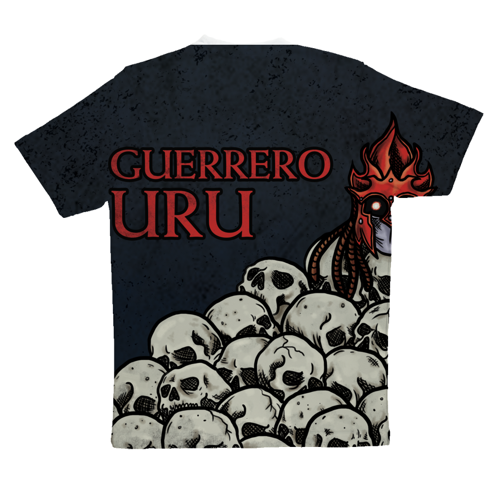 Guerrero Uru (BOL) "Skulls" Unisex Activewear Tee