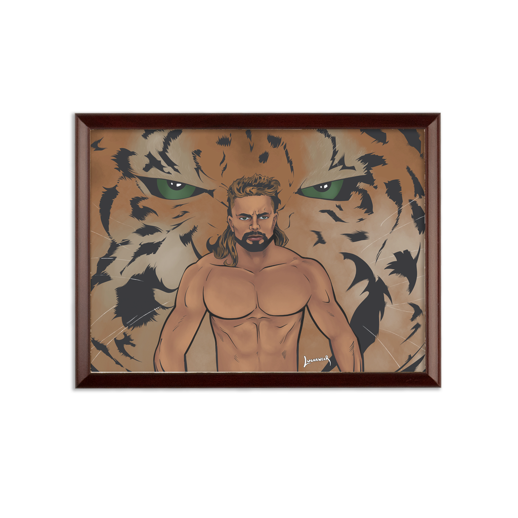 Brian Pillman Jr. (USA) "Tiger Power" Wall Art Plaque