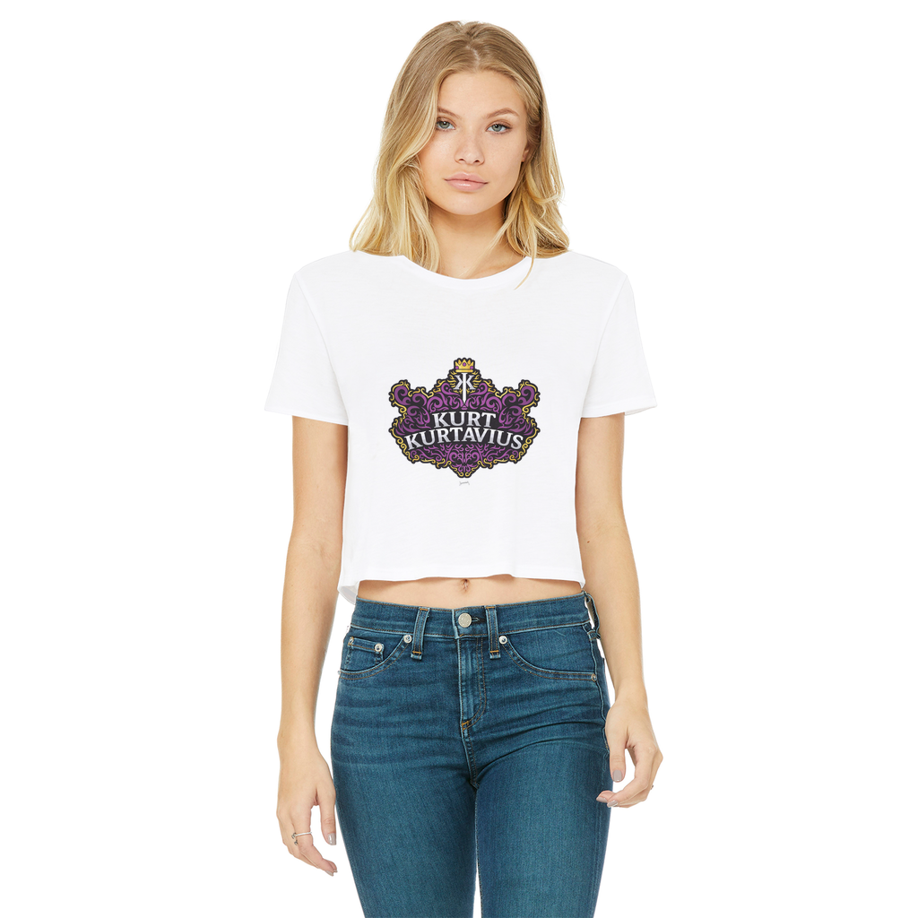 Kurt Kurtavious (USA) "Royalty " Women's Wear Crop Top