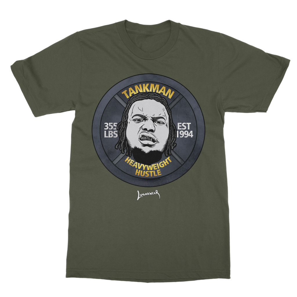 Calvin Tankman (USA) "Heavyweight Hustle" Unisex Classic Tee