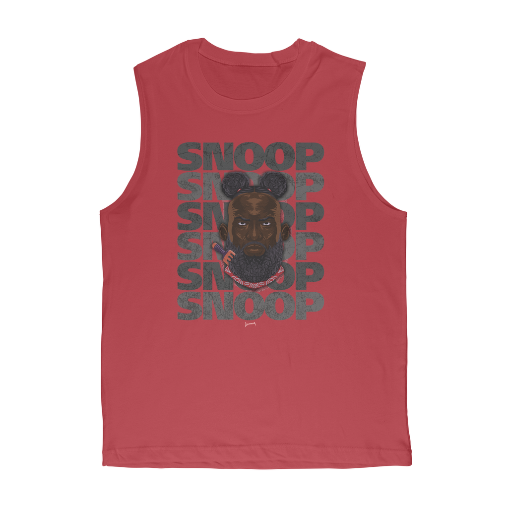 Snoop Strikes (USA) SNOOP Muscle Tank Top