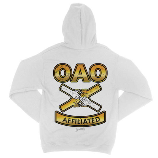 Over All Obstacles (USA) "Coat of Arms" Zip Hoodie