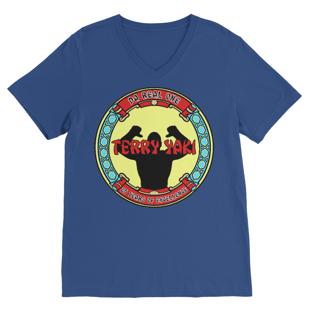 Terry Yaki (USA) "Da Real One" V Neck Tee