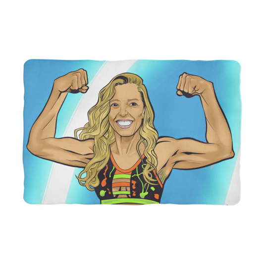 Dani Mo (USA) "Muscles"  Pet Blanket