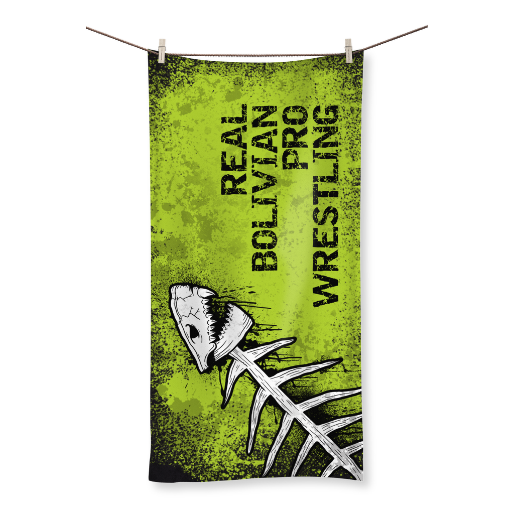 Chris Bravo (BOL) "Real Bolivian Pro Wrestling" Home and Beach Towel